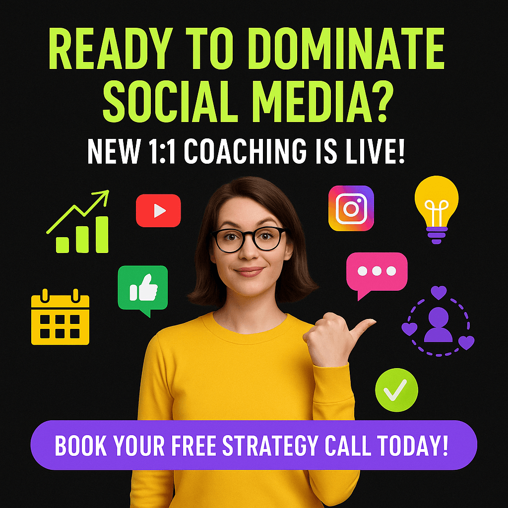 🚀 Ready to Finally WIN at Social Media? My New Coaching Page Is LIVE! 🎯